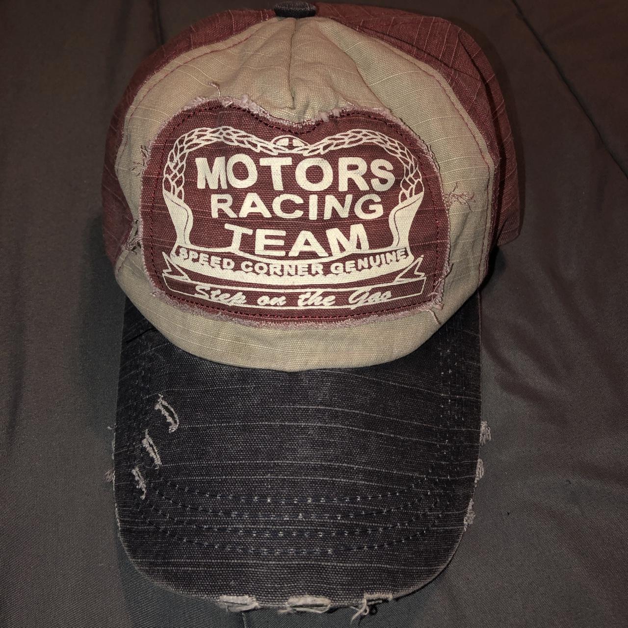 Vintage motors racing team cap sale