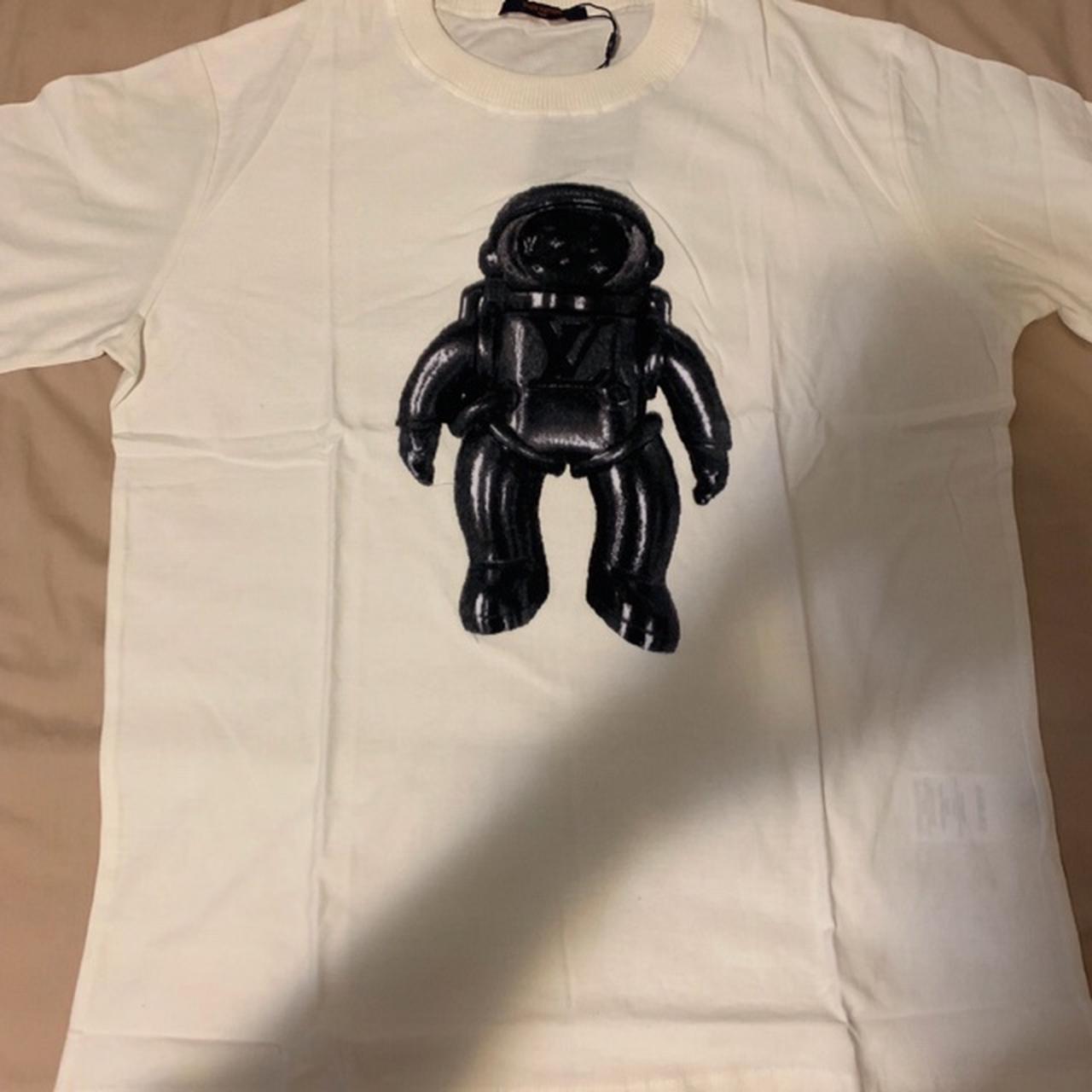Cool Astronaut Louis Vuitton T Shirt Sale, Louis Vuitton White T Shirt -  Allsoymade