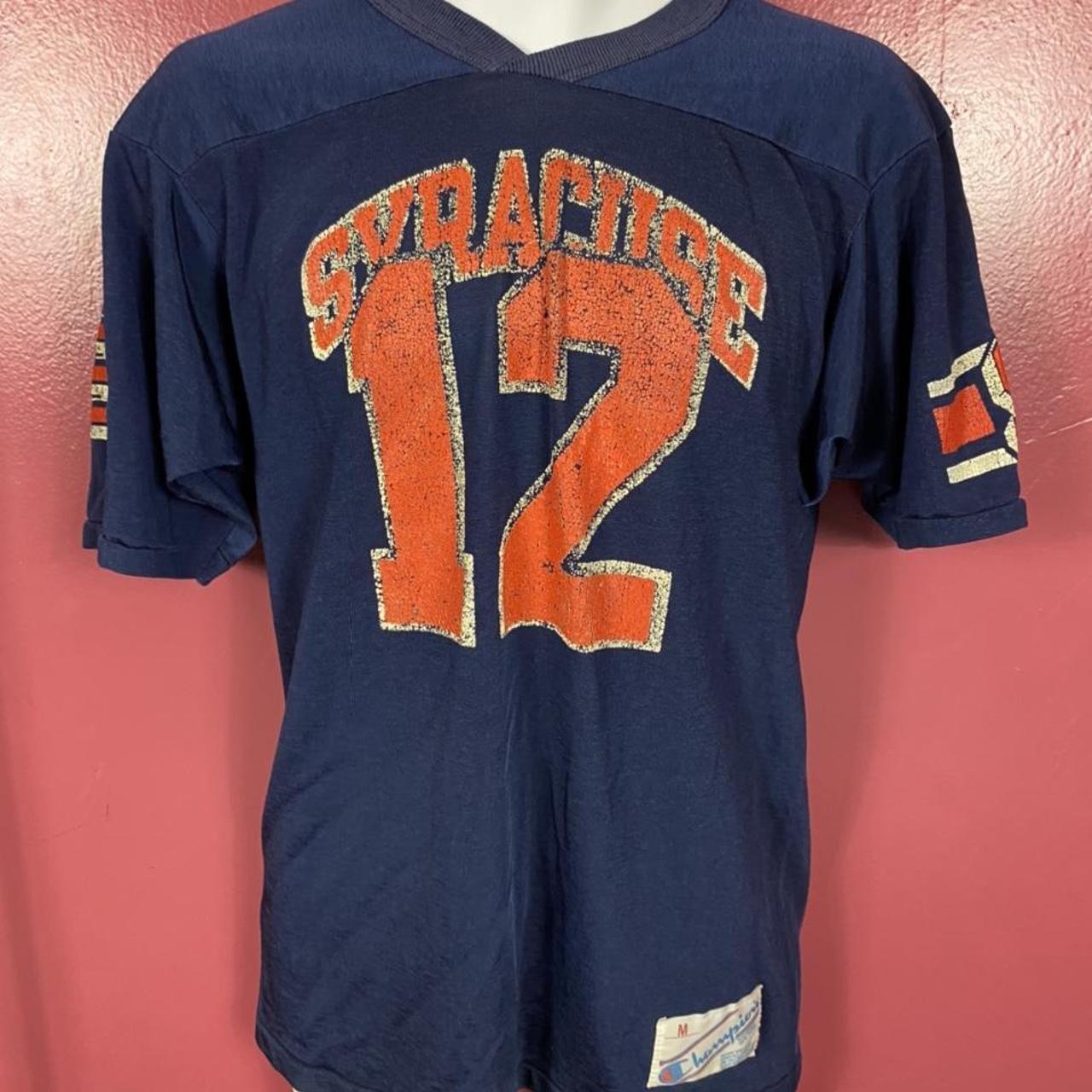 Vintage 1980s Syracuse Orangemen Jersey Size:... - Depop