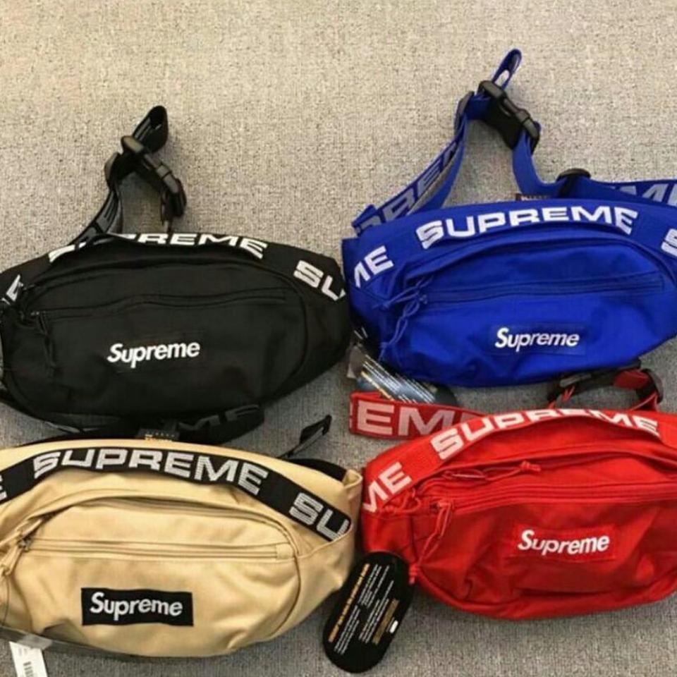 Supreme ss18 Waist Bag Fanny Pack purchased in 2019 - Depop