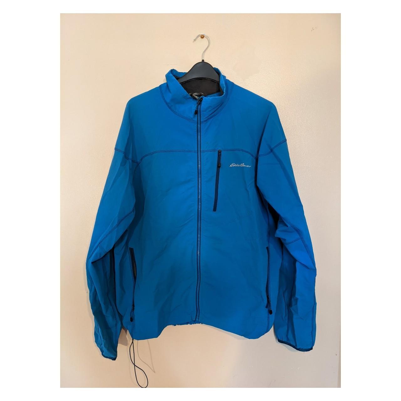 ♣️ Eddie Bauer First Ascent full zip blue jacket ♣️... - Depop