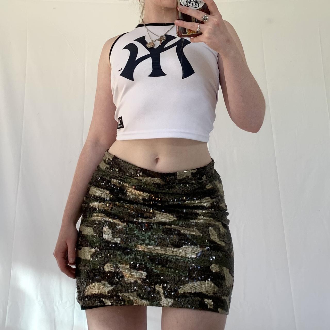 Camo hotsell skirt topshop