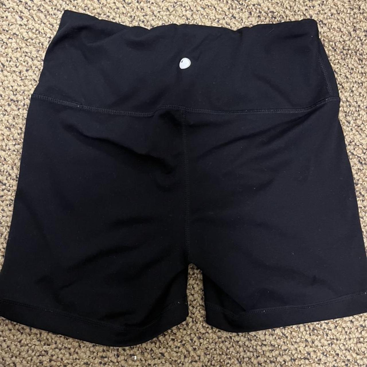 black workout shorts - Depop