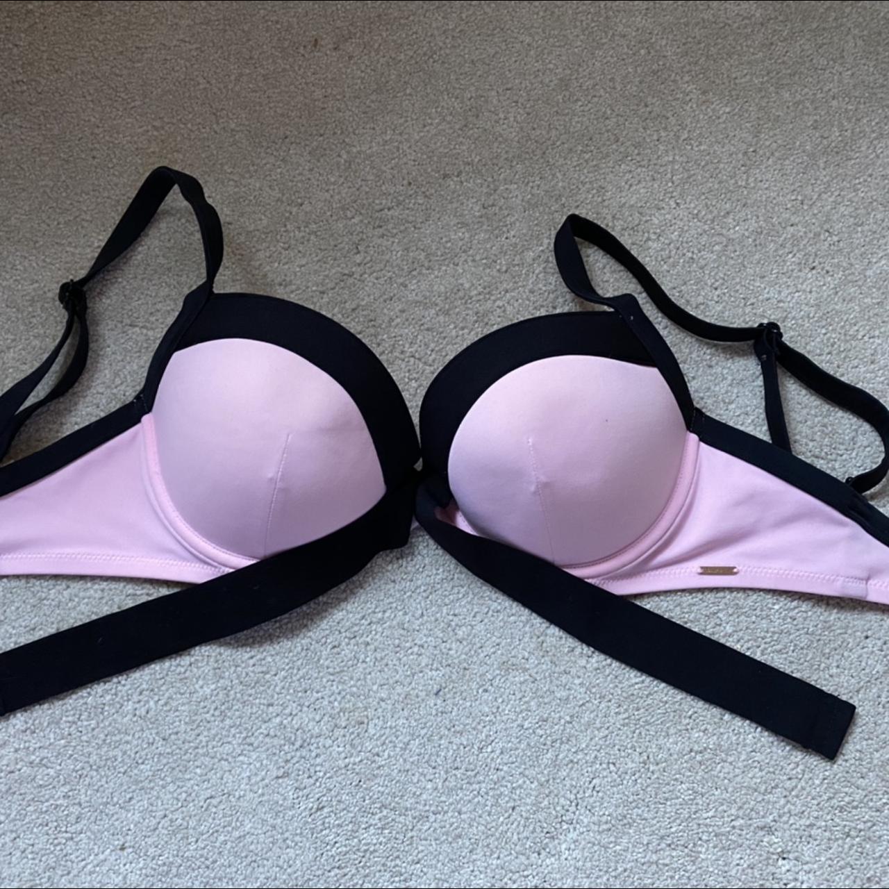 Pink Super Push-Up Bikini Top