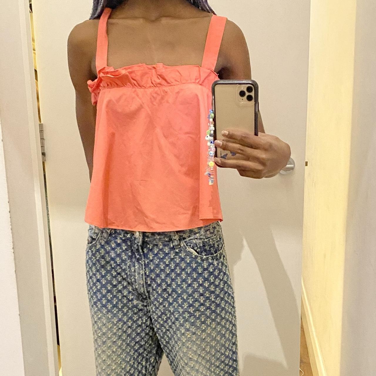 Urban Outfitters Women's Pink Vest Depop