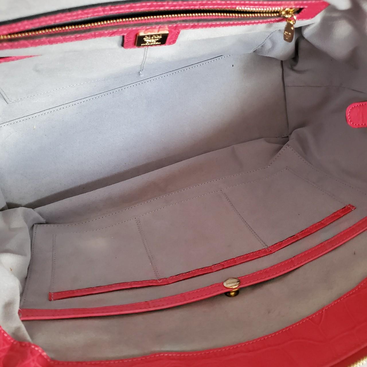 Brand new pink MCM Patricia Satchel in Visetos. - Depop