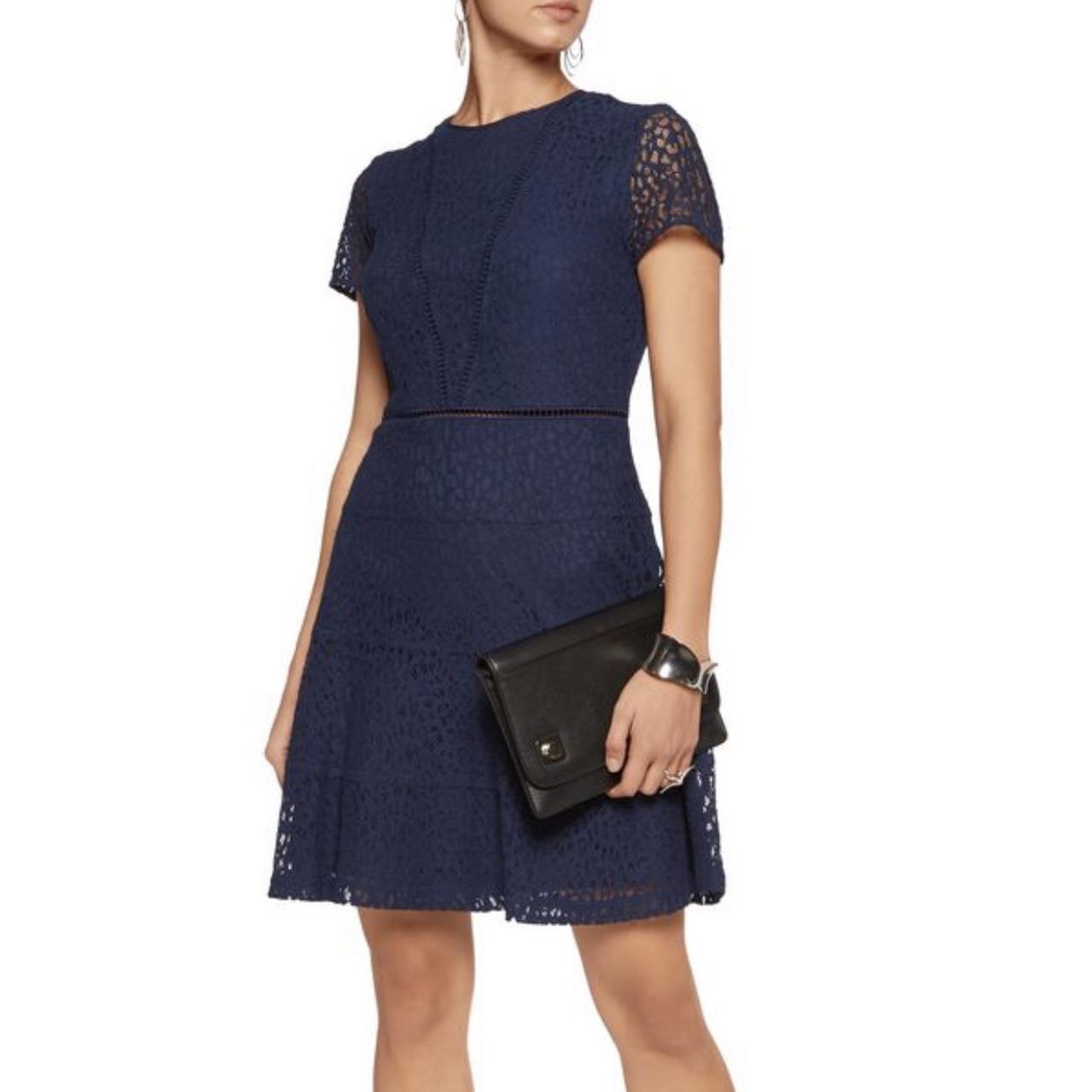 Michael kors deals navy lace dress