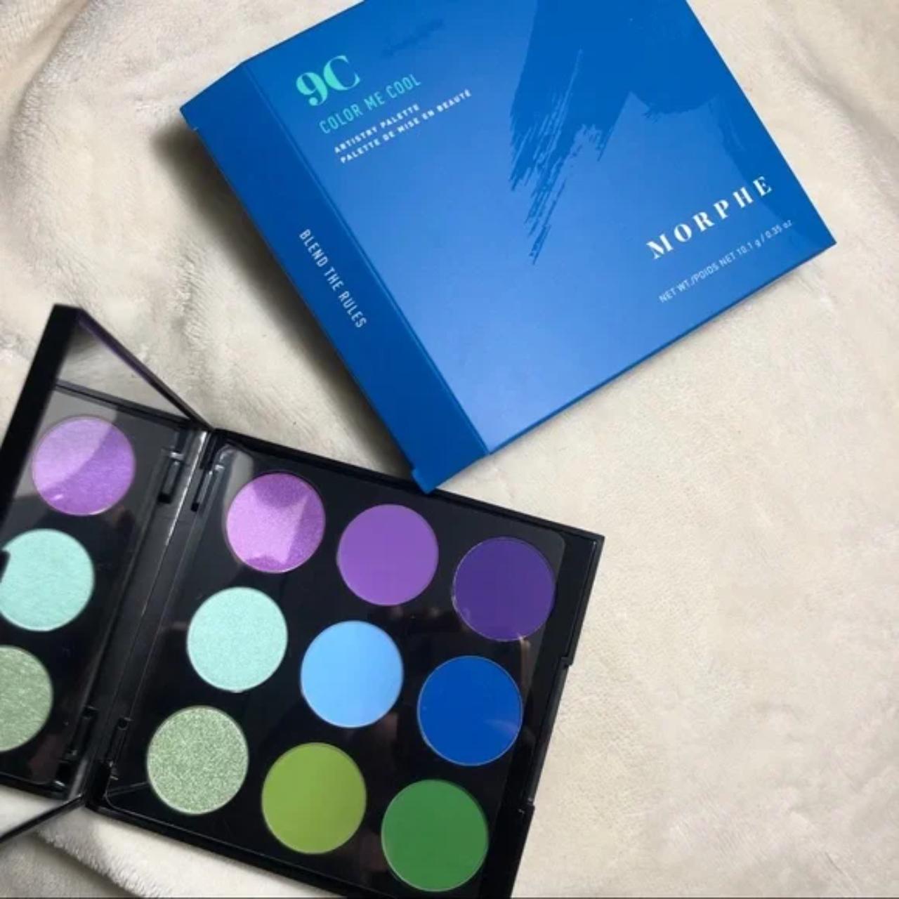 9C Color Me Cool Morphe Eyeshadow Palette Brand... - Depop