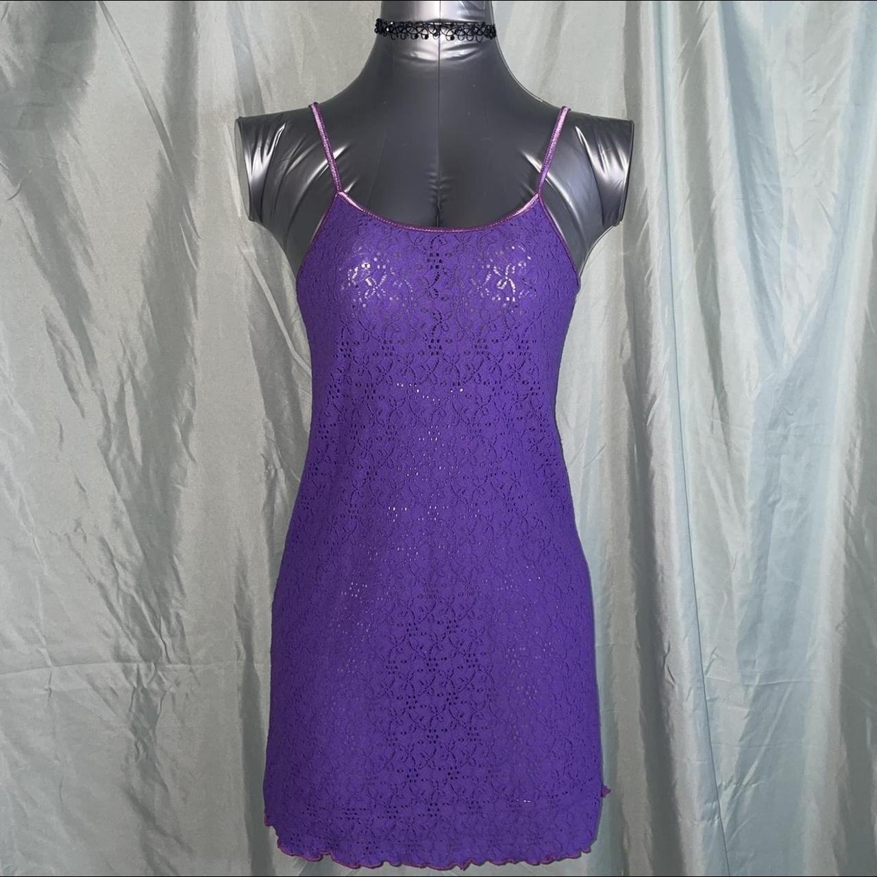 Product Image 2 - Purple See Through Slip Lace