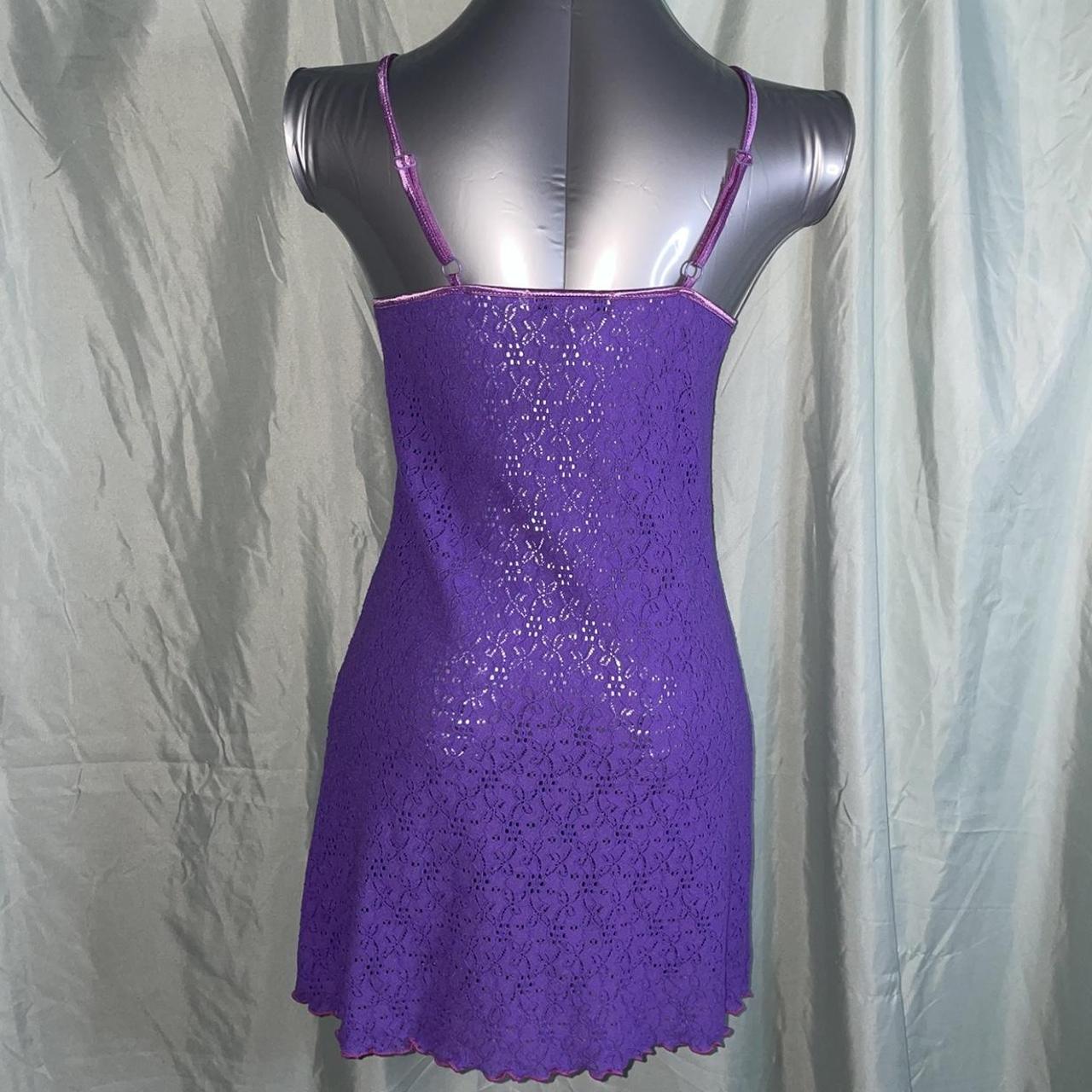 Product Image 3 - Purple See Through Slip Lace