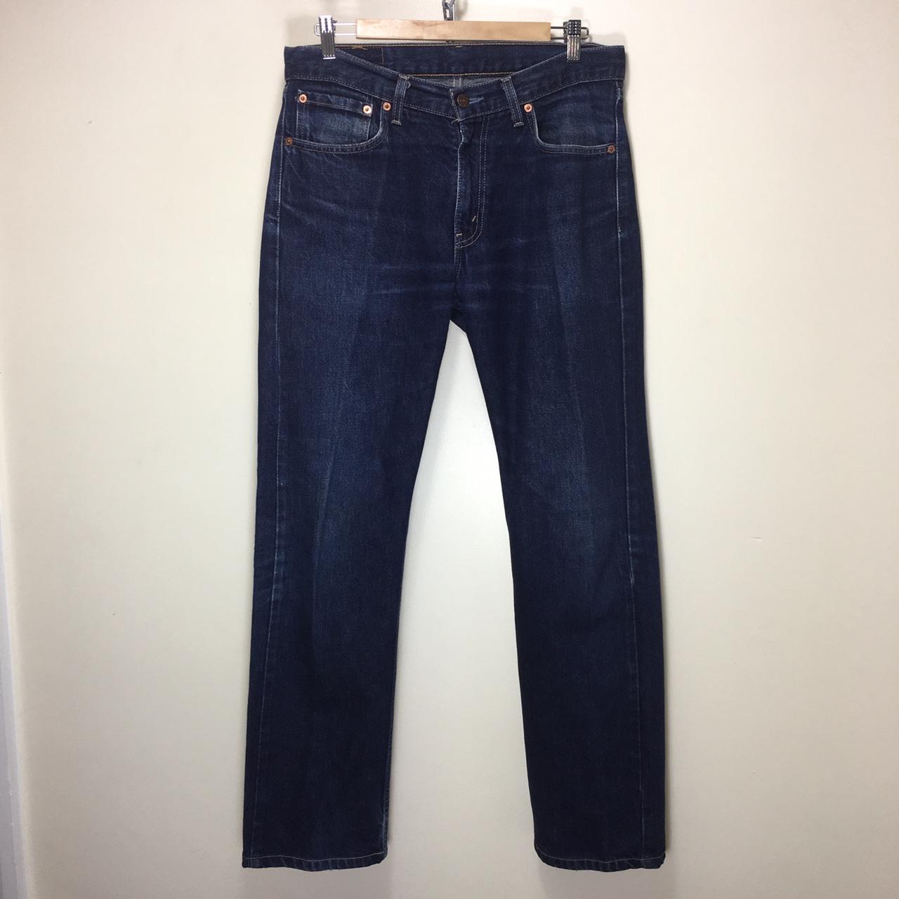 Levis 581 jeans Size: 33x32 (Marked size is 33x34... - Depop