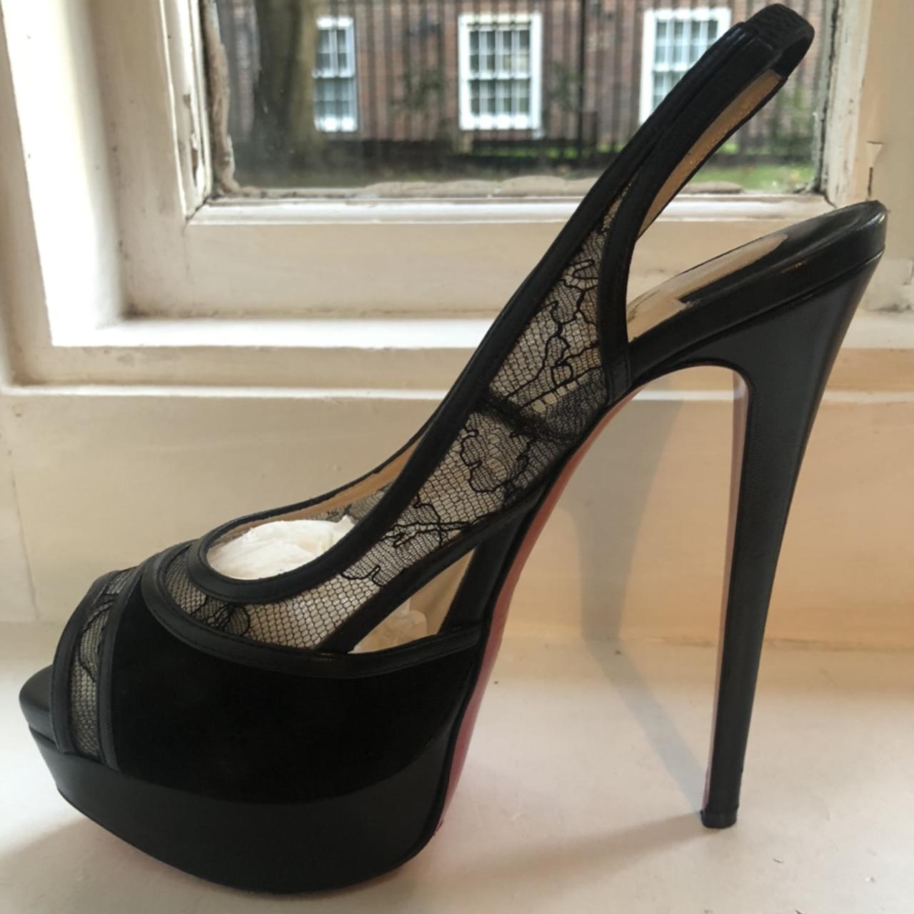 Christian Louboutin heels size 38, fits like a size - Depop