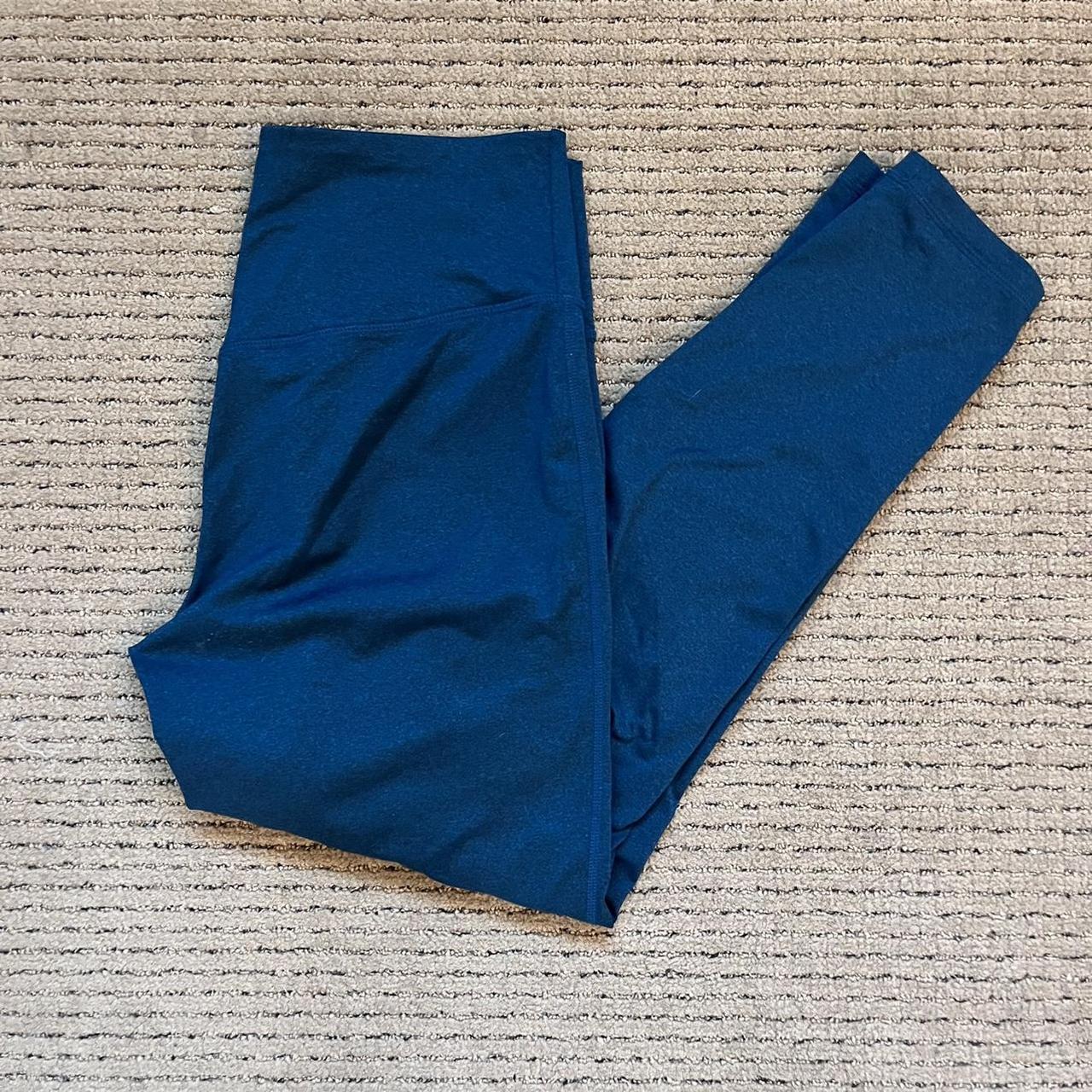 Jenni Women's Navy Leggings | Depop