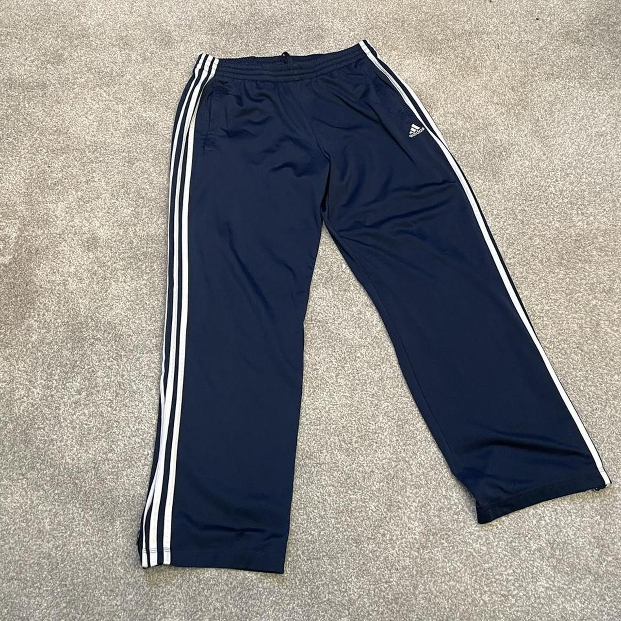 Adidas Men's Navy and Blue Joggers-tracksuits | Depop