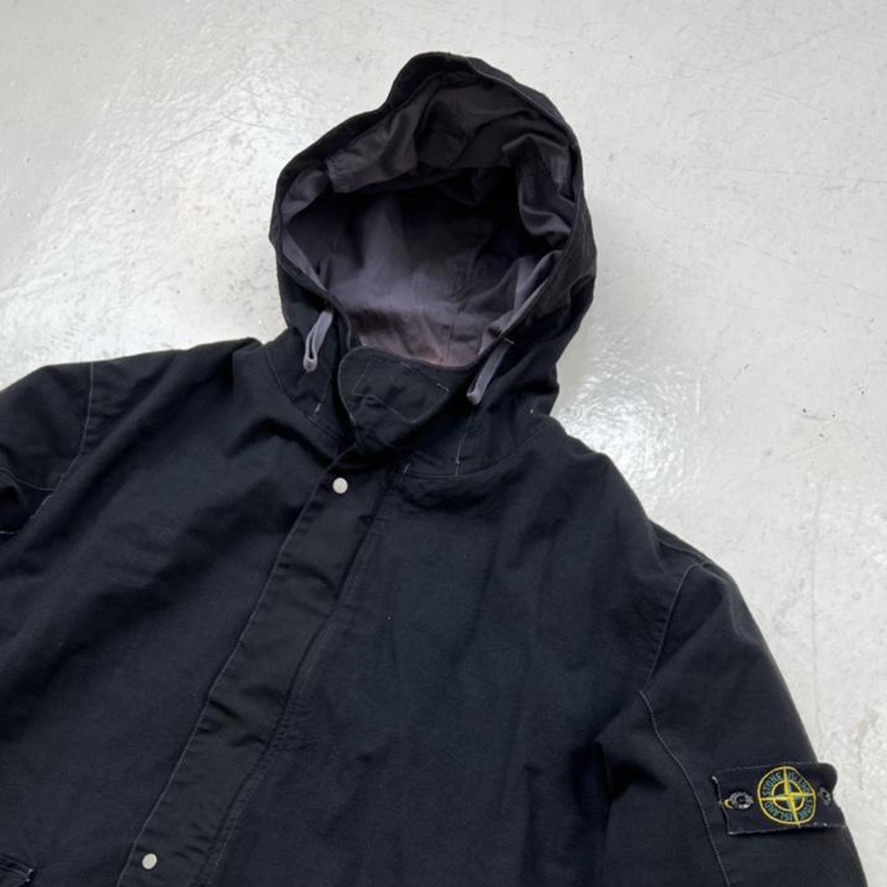 🚨 90's Stone Island Hooded Full Zip Raso Gommato | Depop 🚨 90's Stone Island Hooded Full Zip Raso Gommato | Depop