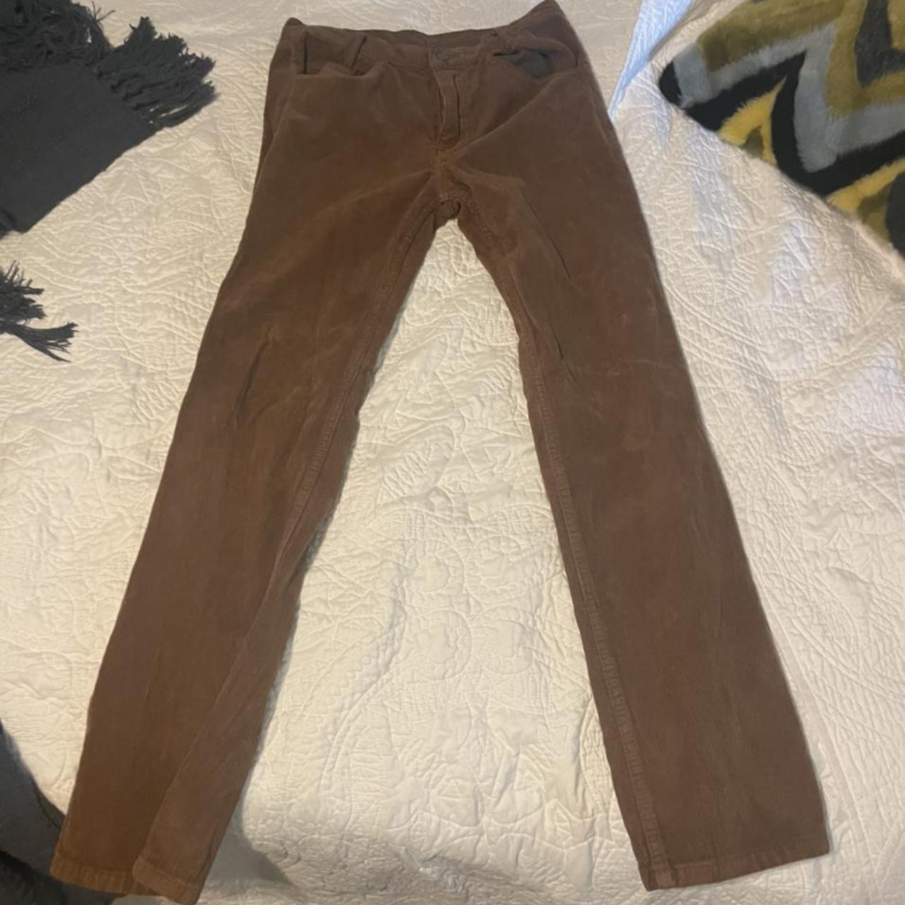 Brandy Melville brown 🤎corduroy pants Slightly... - Depop