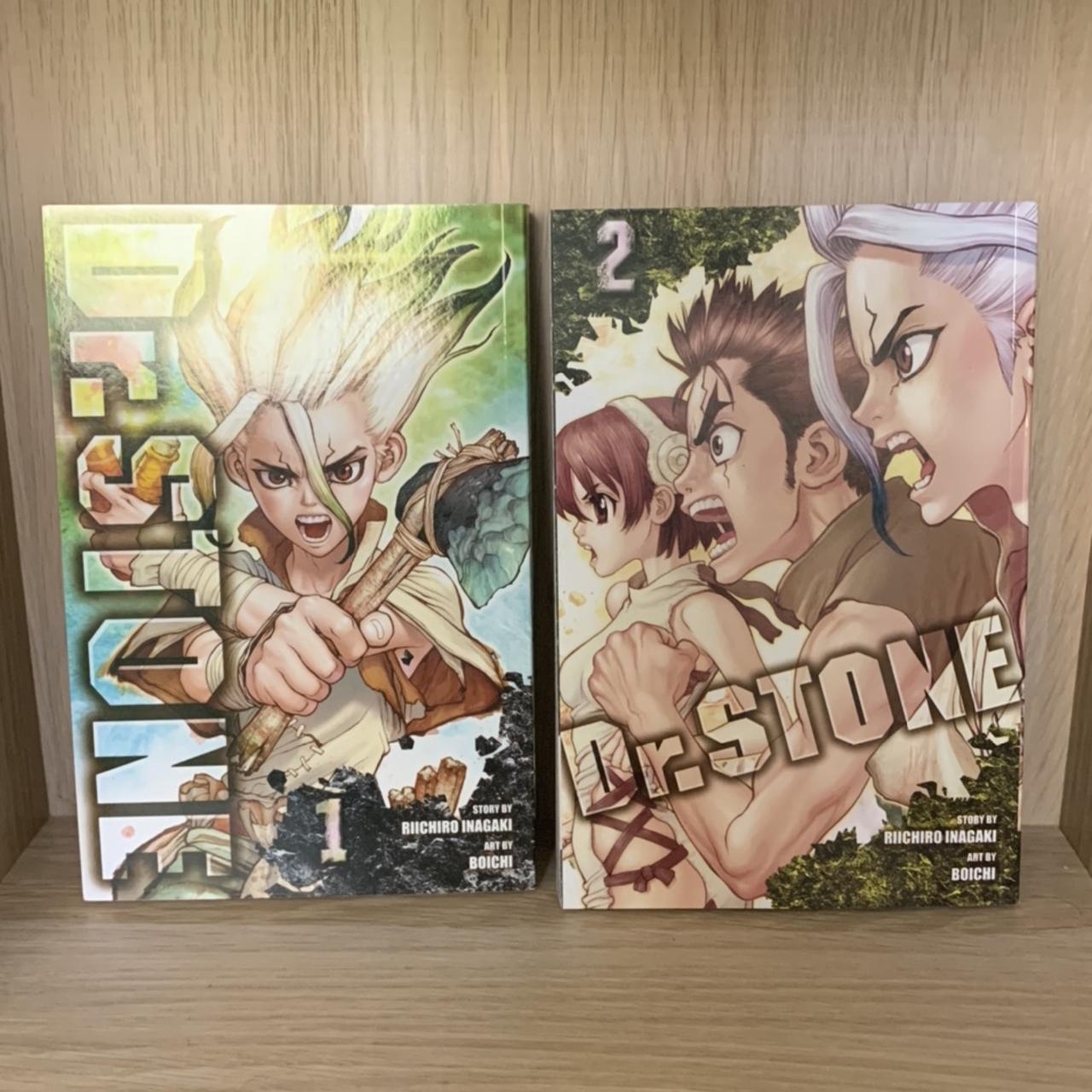 Dr stone volumes 1 & 2 originally 9.99 (USD)... Depop