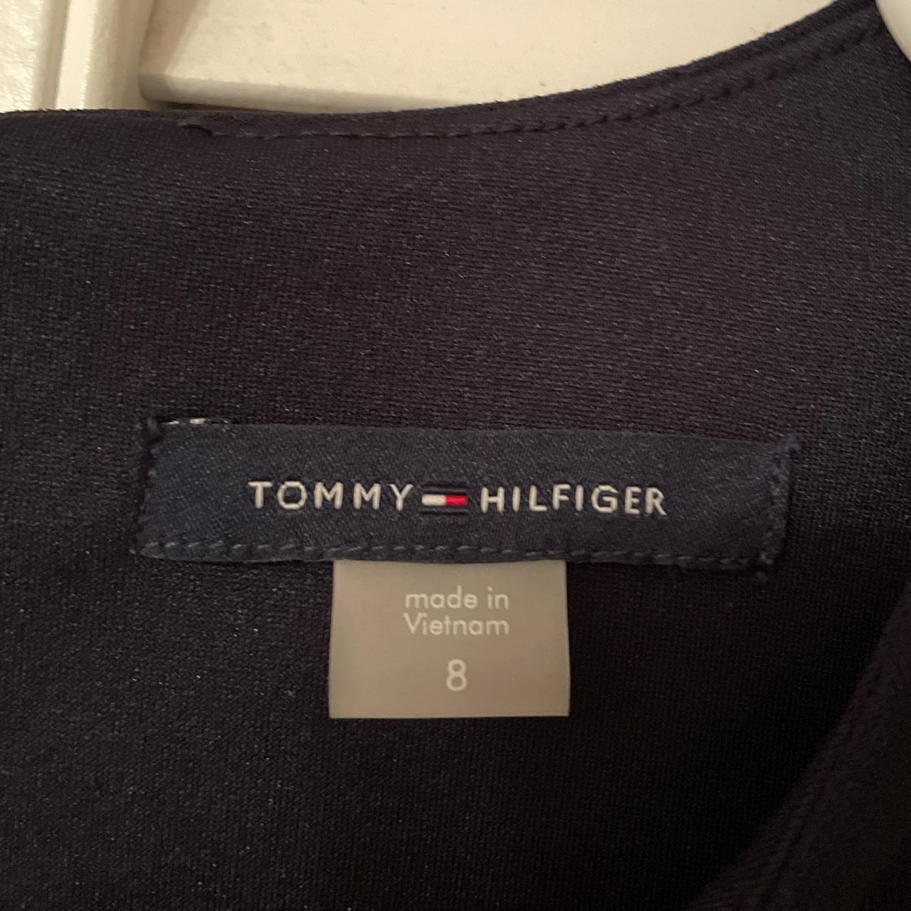 Tommy Hilfiger Women's Navy Dress | Depop