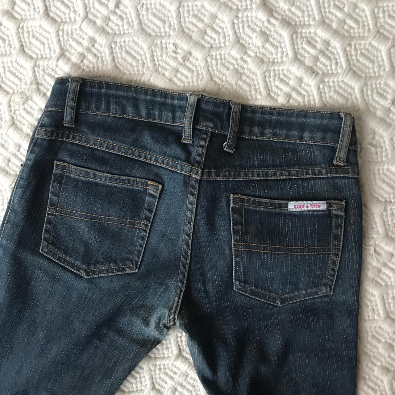 Vintage sass and bide low rise jeans About a size 6... - Depop