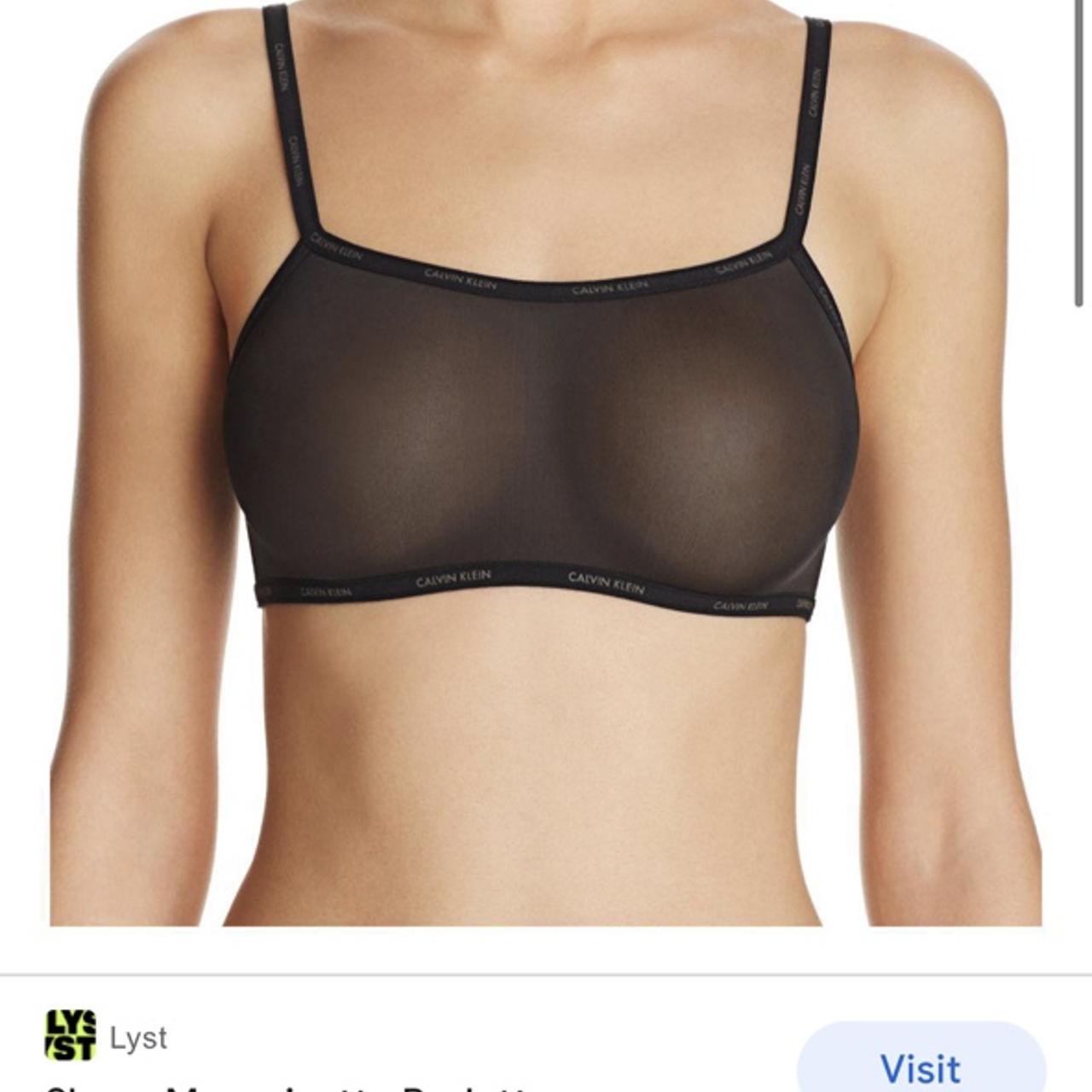 calvin klein mesh bra