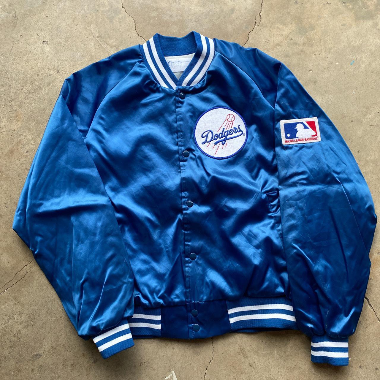 Los Angeles Dodgers jacket, perfect for any MLB fan. - Depop