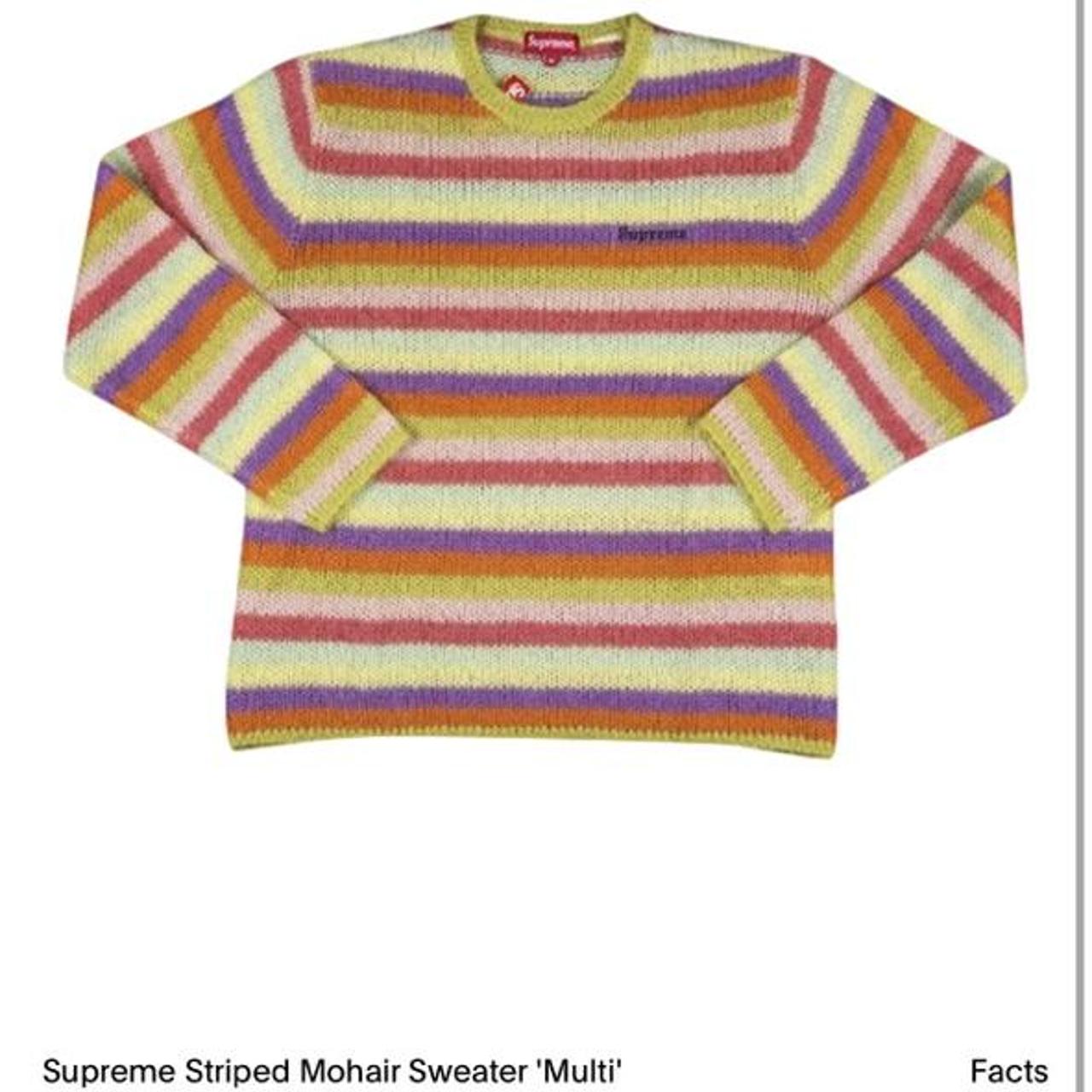 supreme sweater slightly used #supreme #sweater - Depop