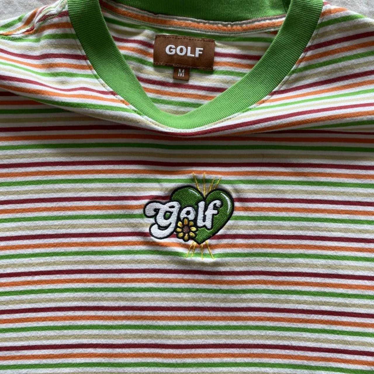Golf Wang Green Embroidered Heart T-Shirt OG Owner.... - Depop