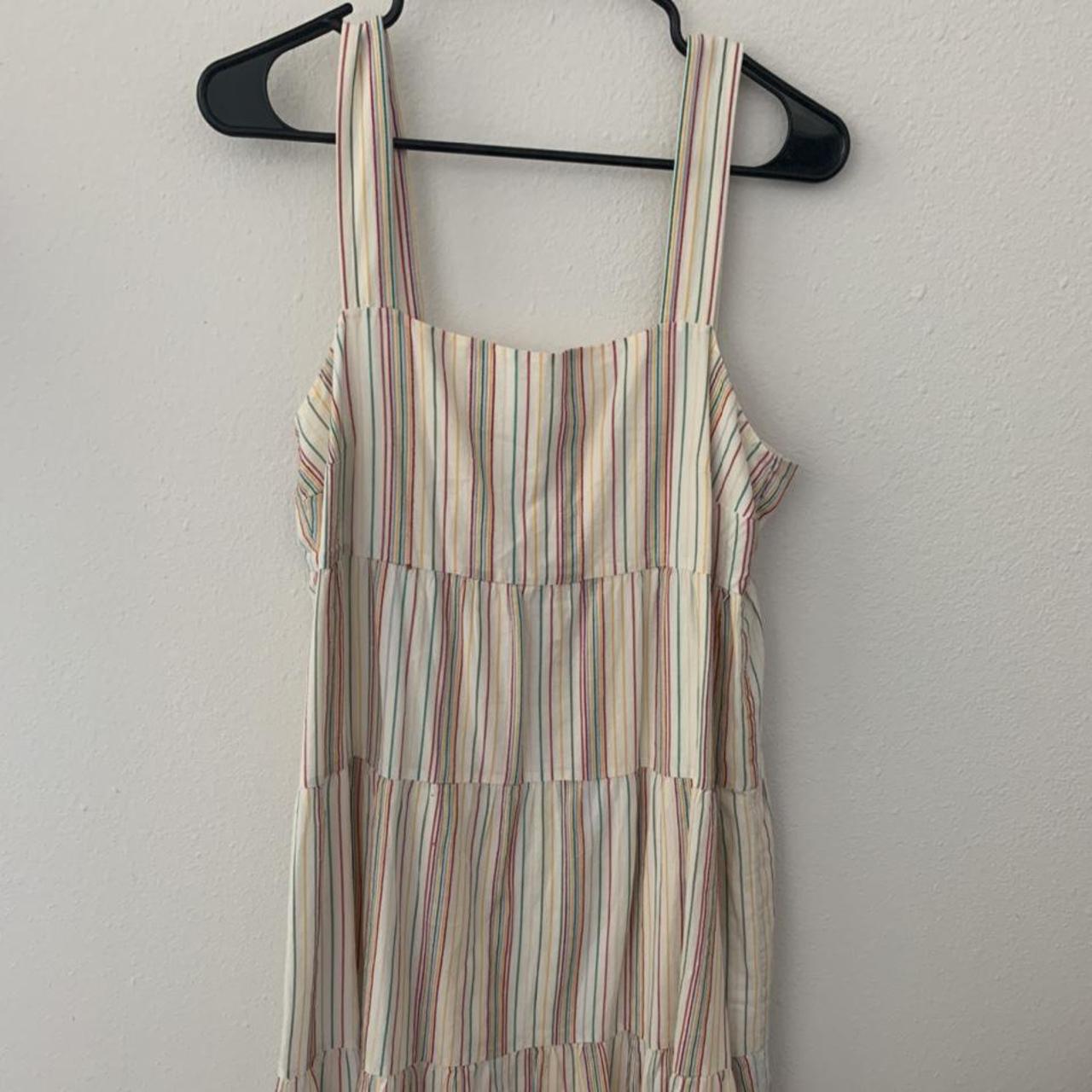 Product Image 3 - madewell white with rainbow striped