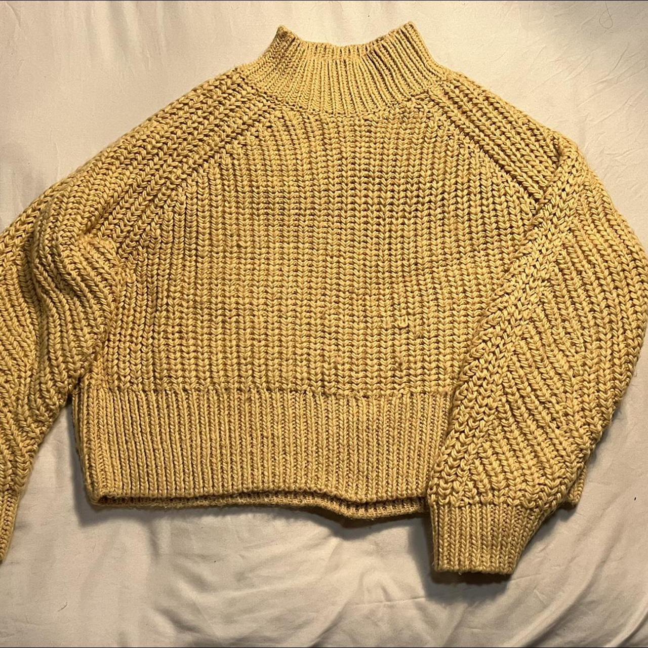 Product Image 1 - Super chunky yellow H&M sweater.