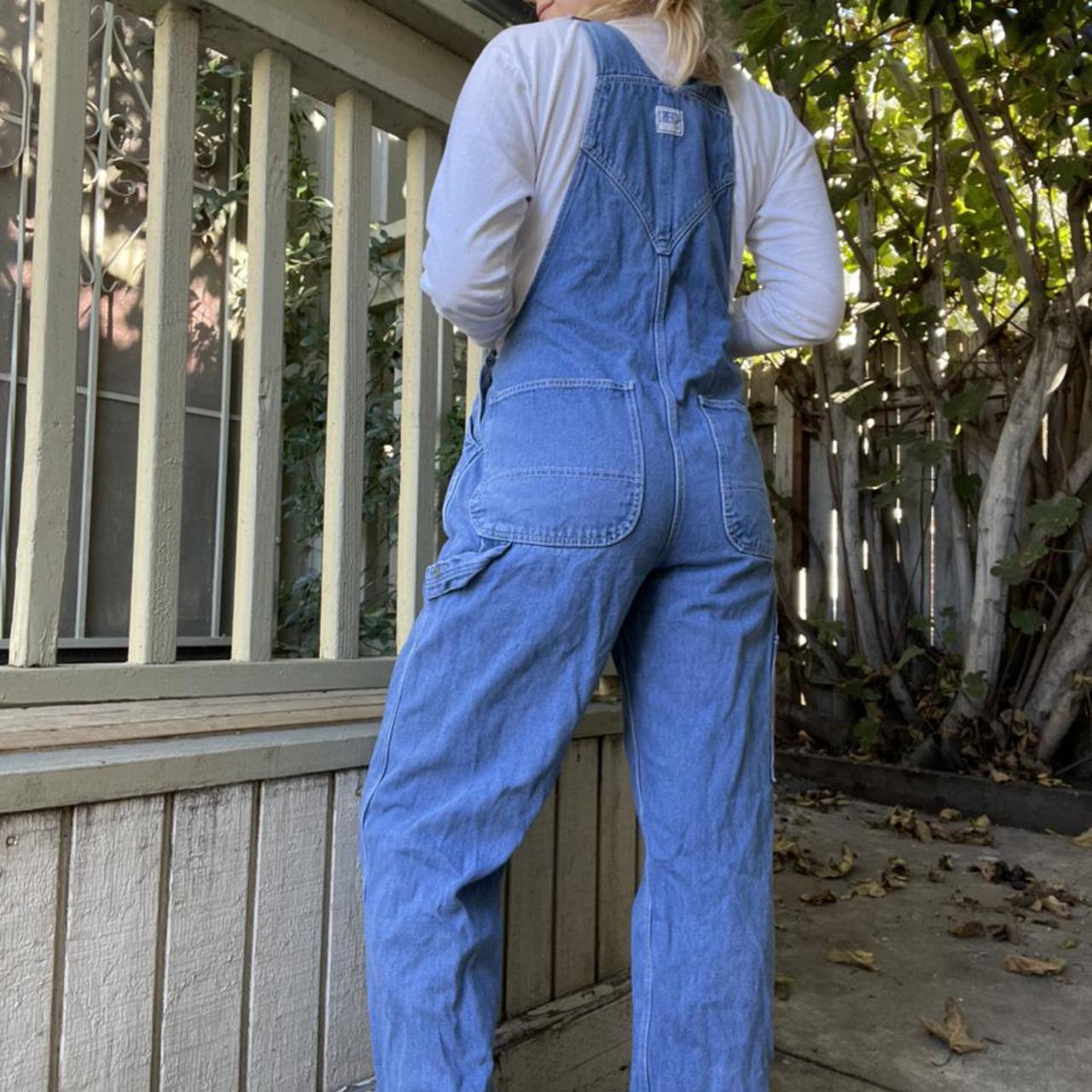 American Vintage Women's Blue Dungarees-overalls
