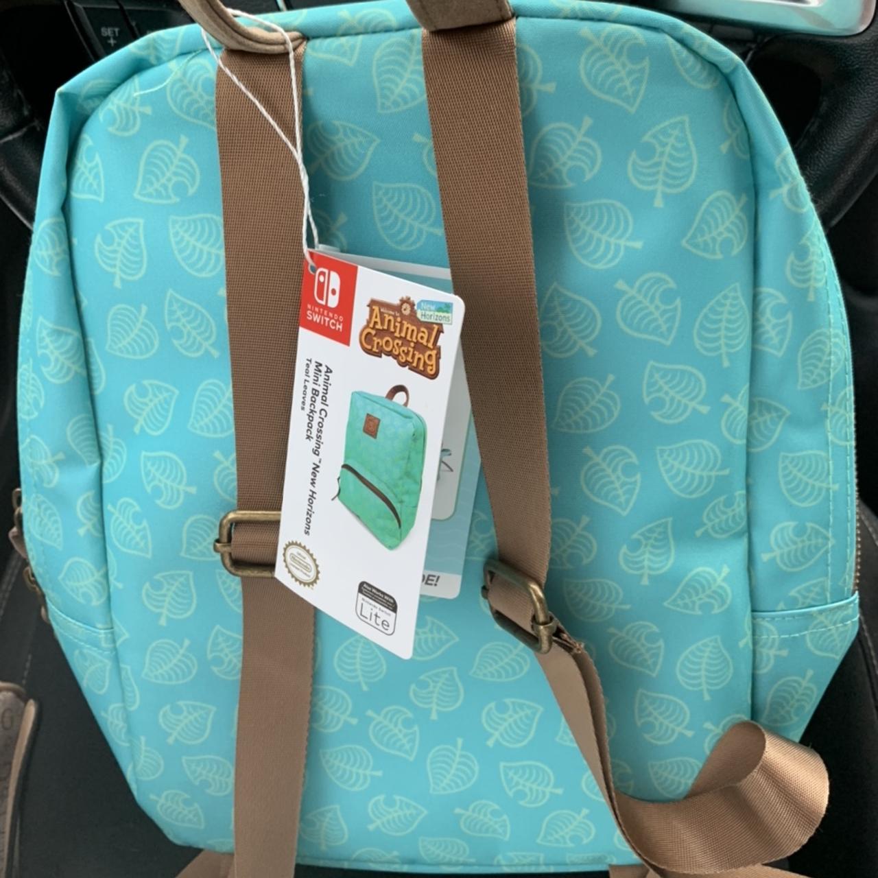 Animal Crossing - Nintendo Switch Mini Backpack - Teal Leaves