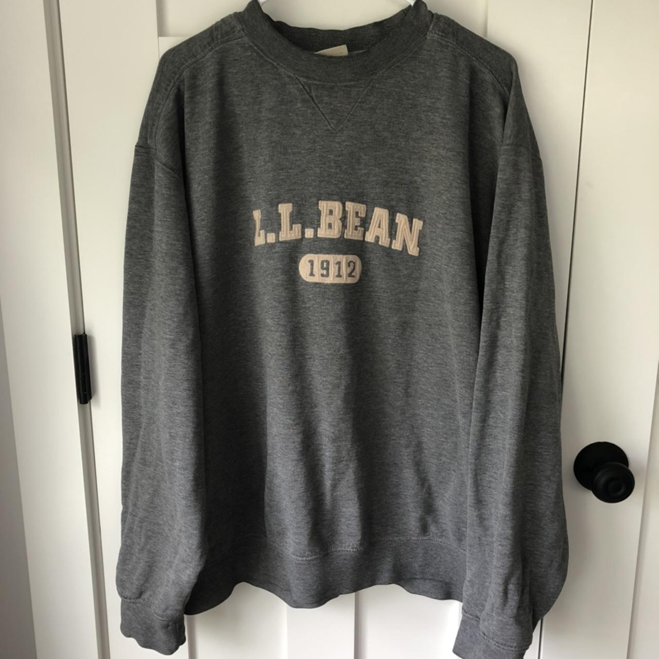 Vintage L.L. Bean screw neck Sweatshirt Size XL not... - Depop