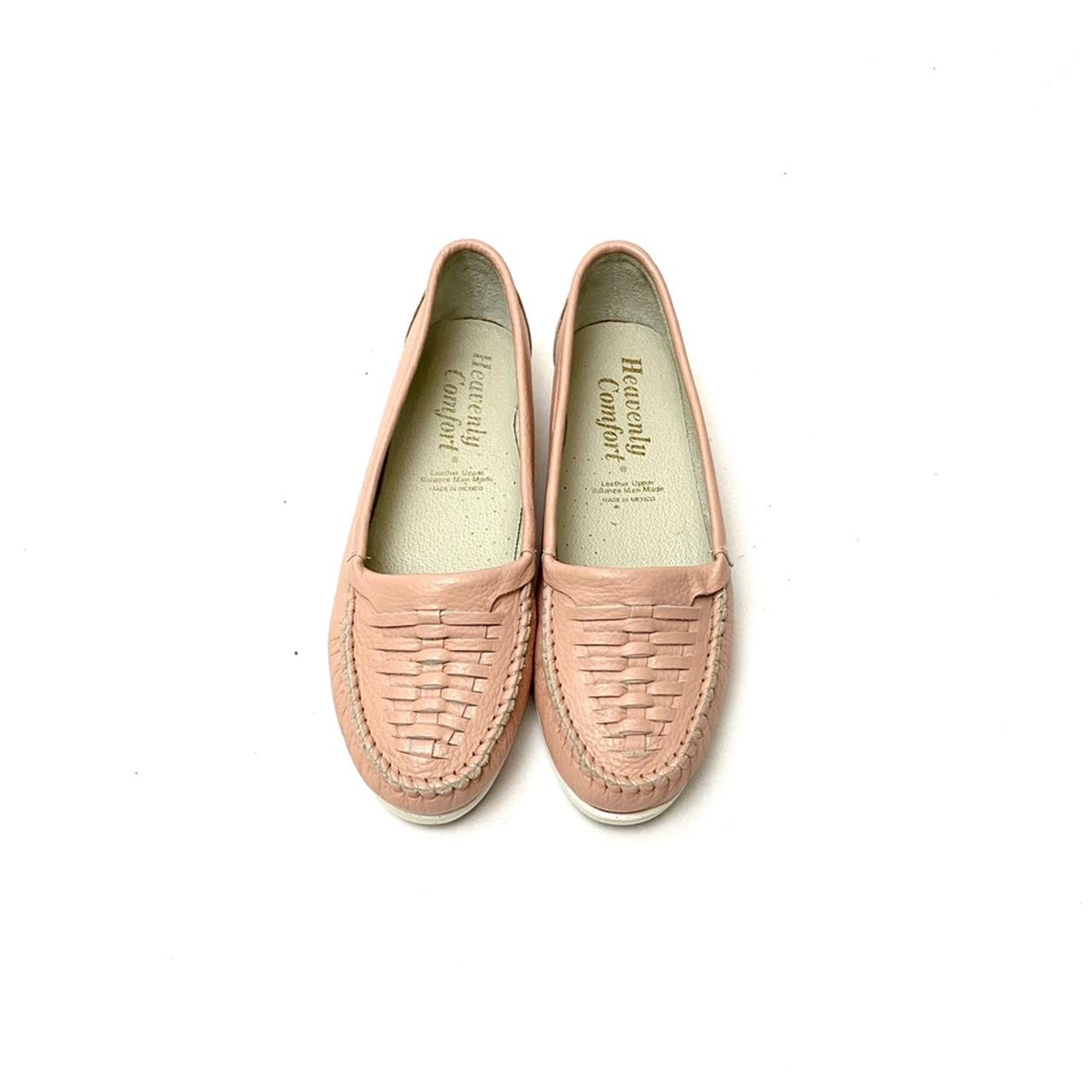 Women's Pink Loafers Depop