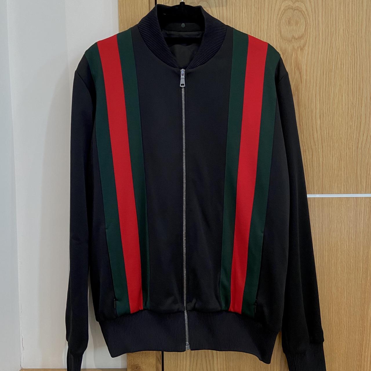 Gucci bomber jacket windbreaker. Size XL. Like new - Depop