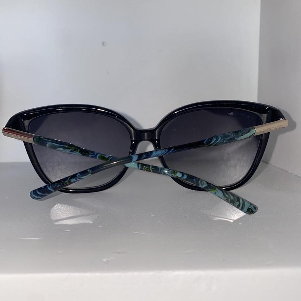 Lacoste Cat eye, oversized sunglasses. Very glam and... Depop