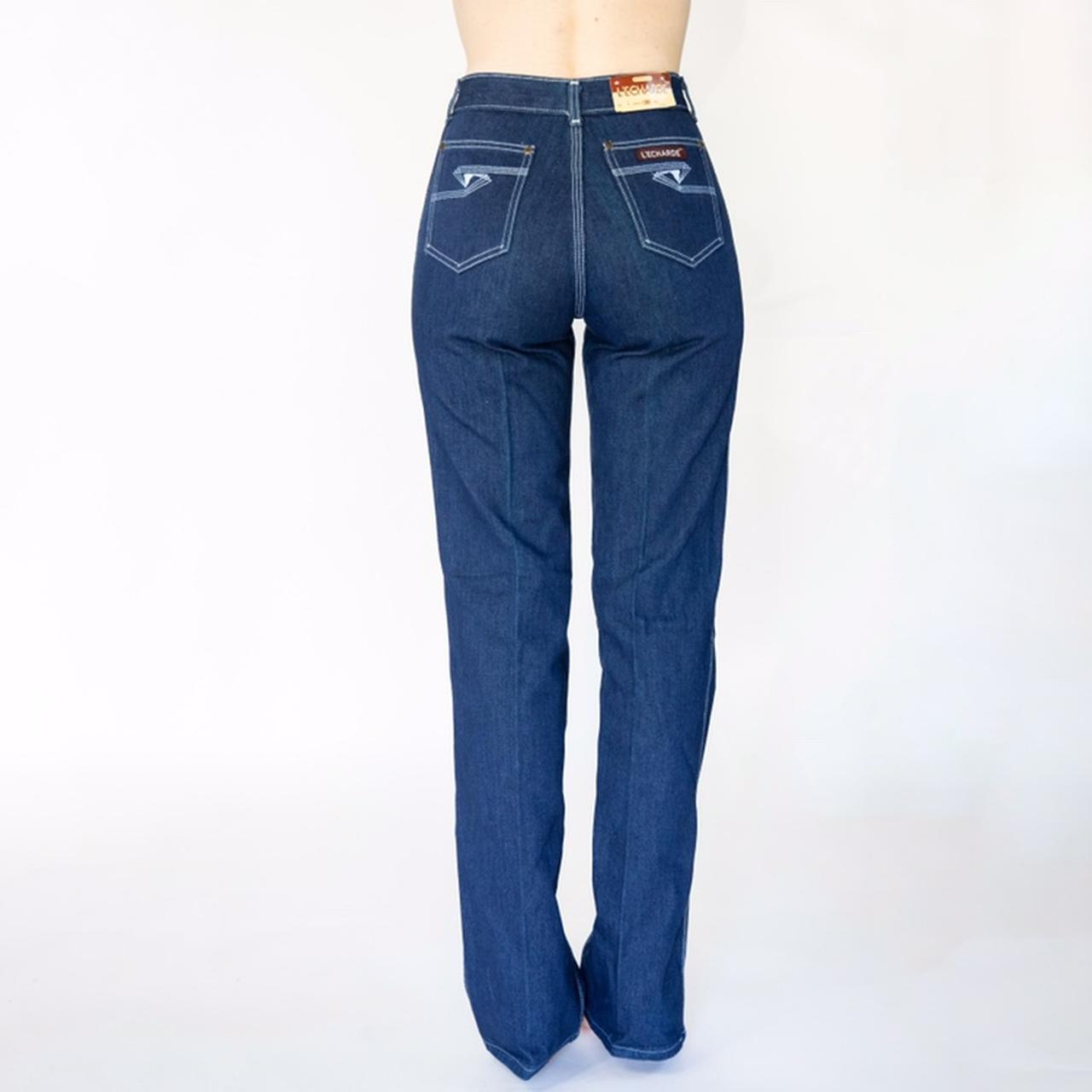 Vintage 70s 80s L'echarde high waisted denim jeans. - Depop