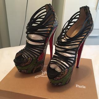 Christian Louboutin Heels barely worn size - Depop