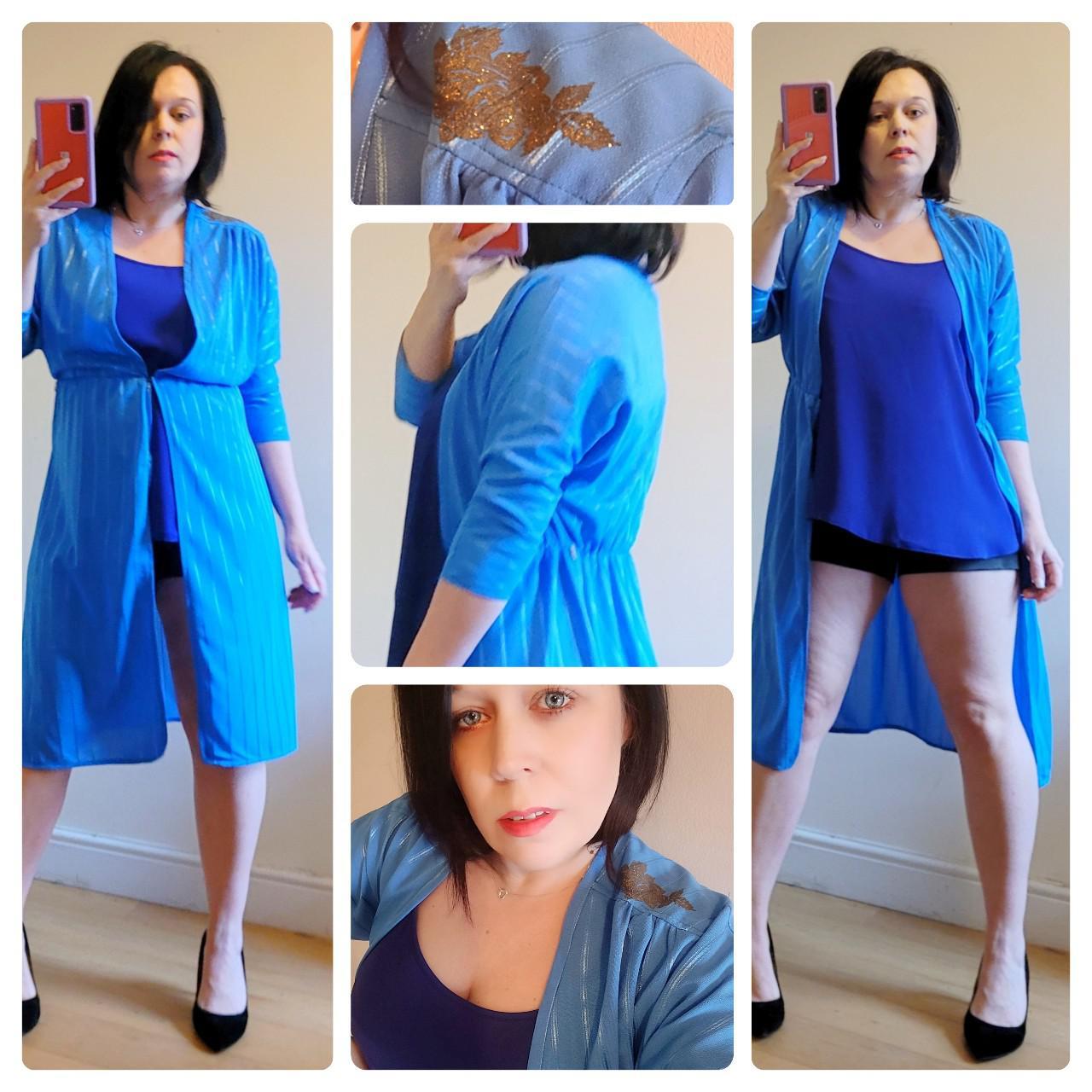 reduced-lovely-1980s-vintage-blue-robe-cover-up-depop