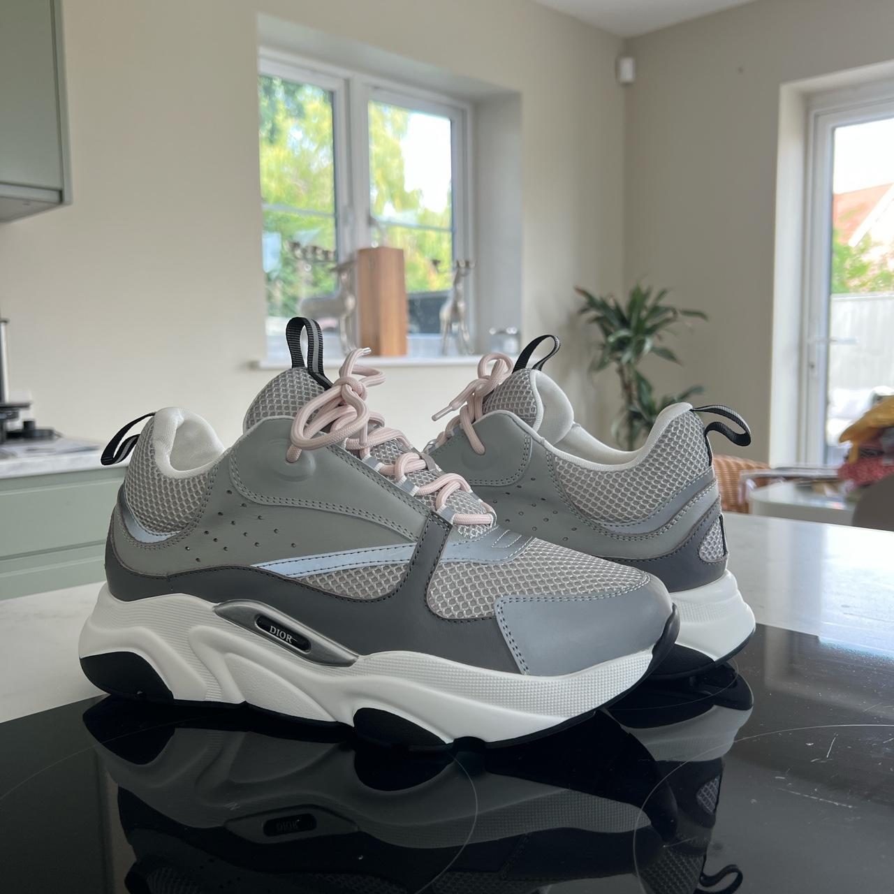 Dior B22 Grey White Rare Sort After Colourway Size... - Depop