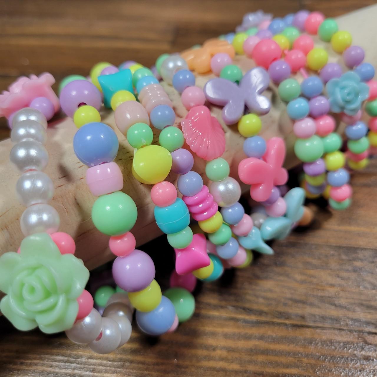 Rated R Rave Kandi Bracelets (Pastel and - Depop