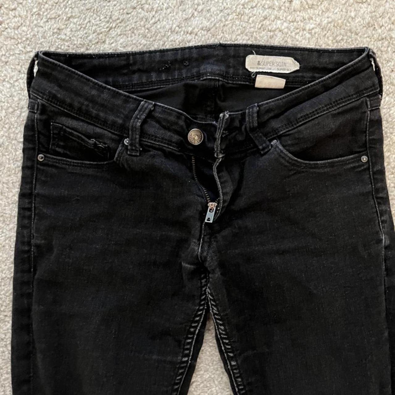 H&M jeans - worn but still in great condition -... - Depop