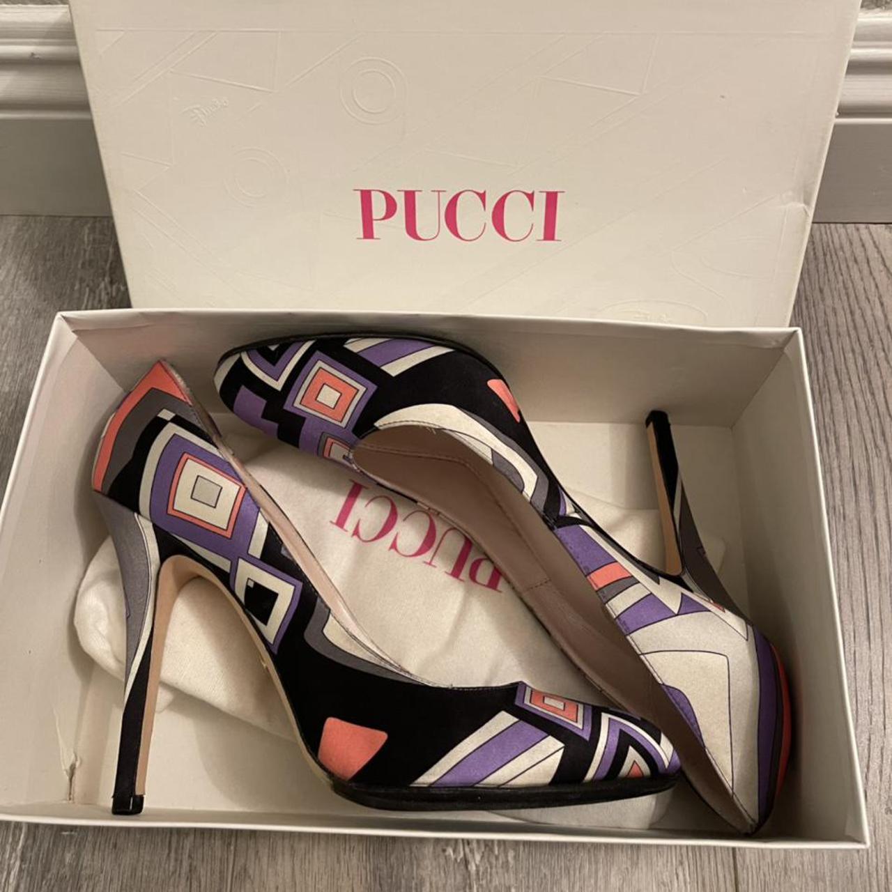 Emilio Pucci shoes size 39. Worn a few times. Fab - Depop
