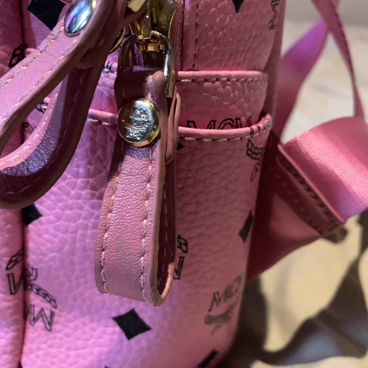 baby pink mini mcm purse ! #pink #mcm #mini #y2k - Depop