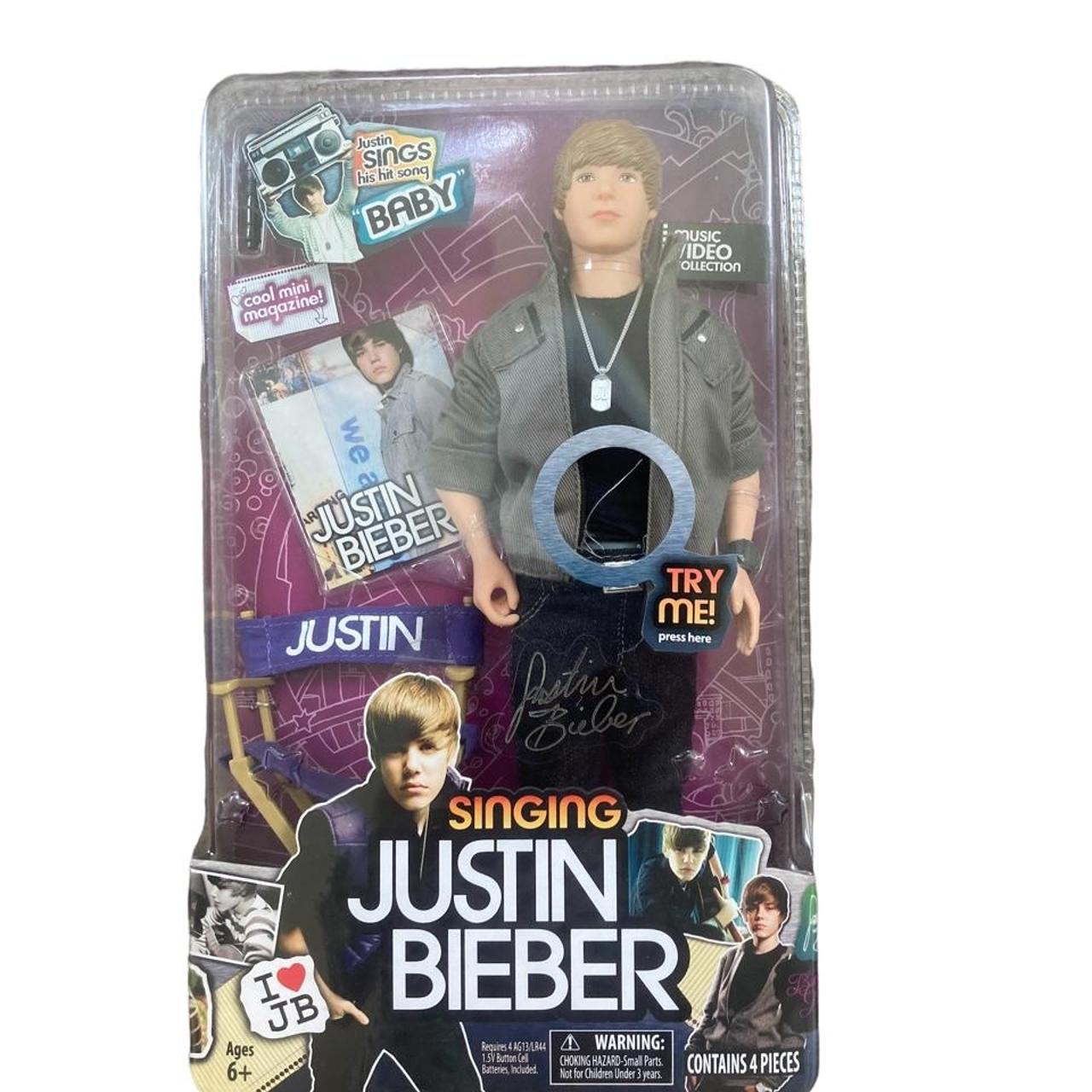 singing justin bieber doll