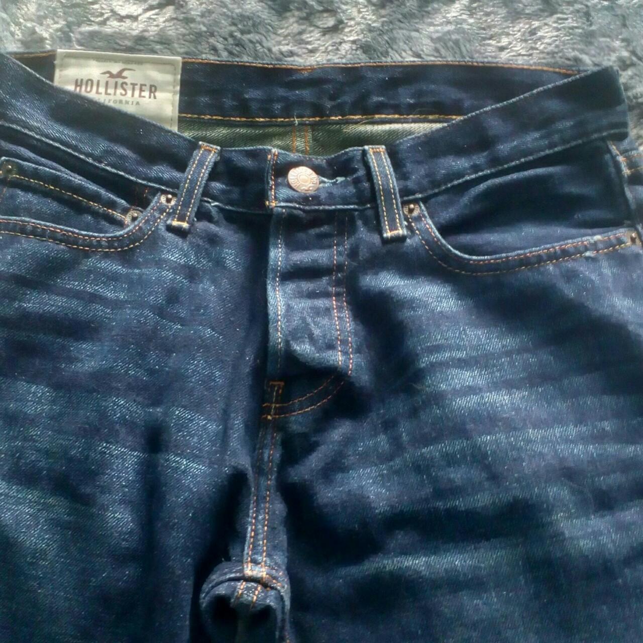 Hollister jeans.Boys w 29 x l 30. 4 button fly.... - Depop