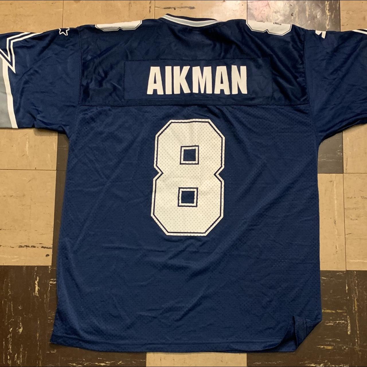 Vintage 90s Troy Aikman jersey No flaws SIZE: - Depop