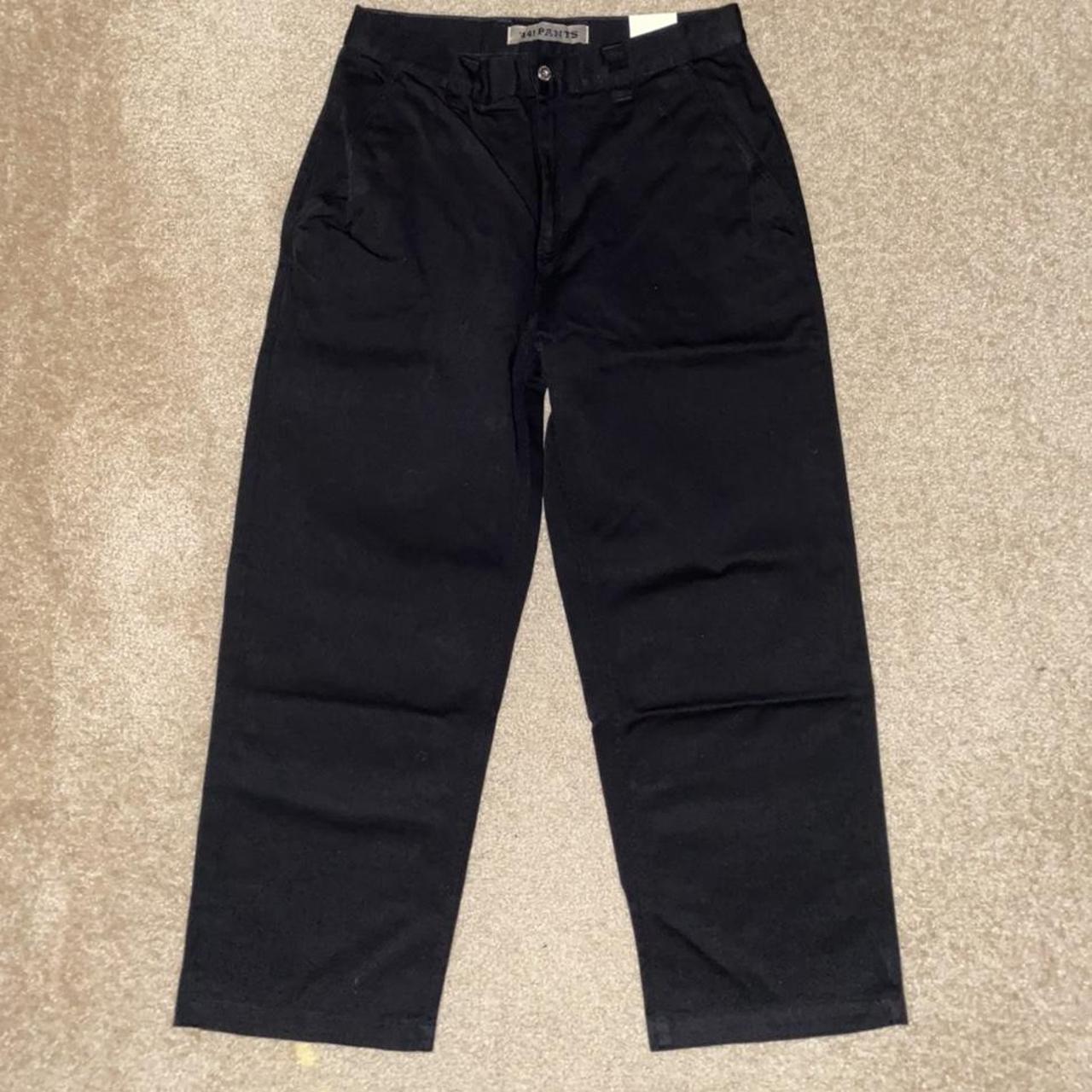 Polar skate co 44 pants. Pitch black. Size 32 x 30.... - Depop