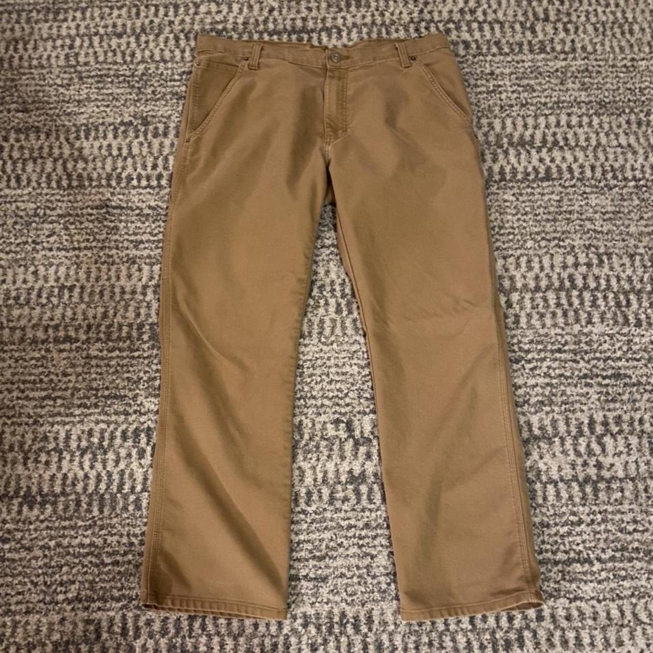 tan work pants