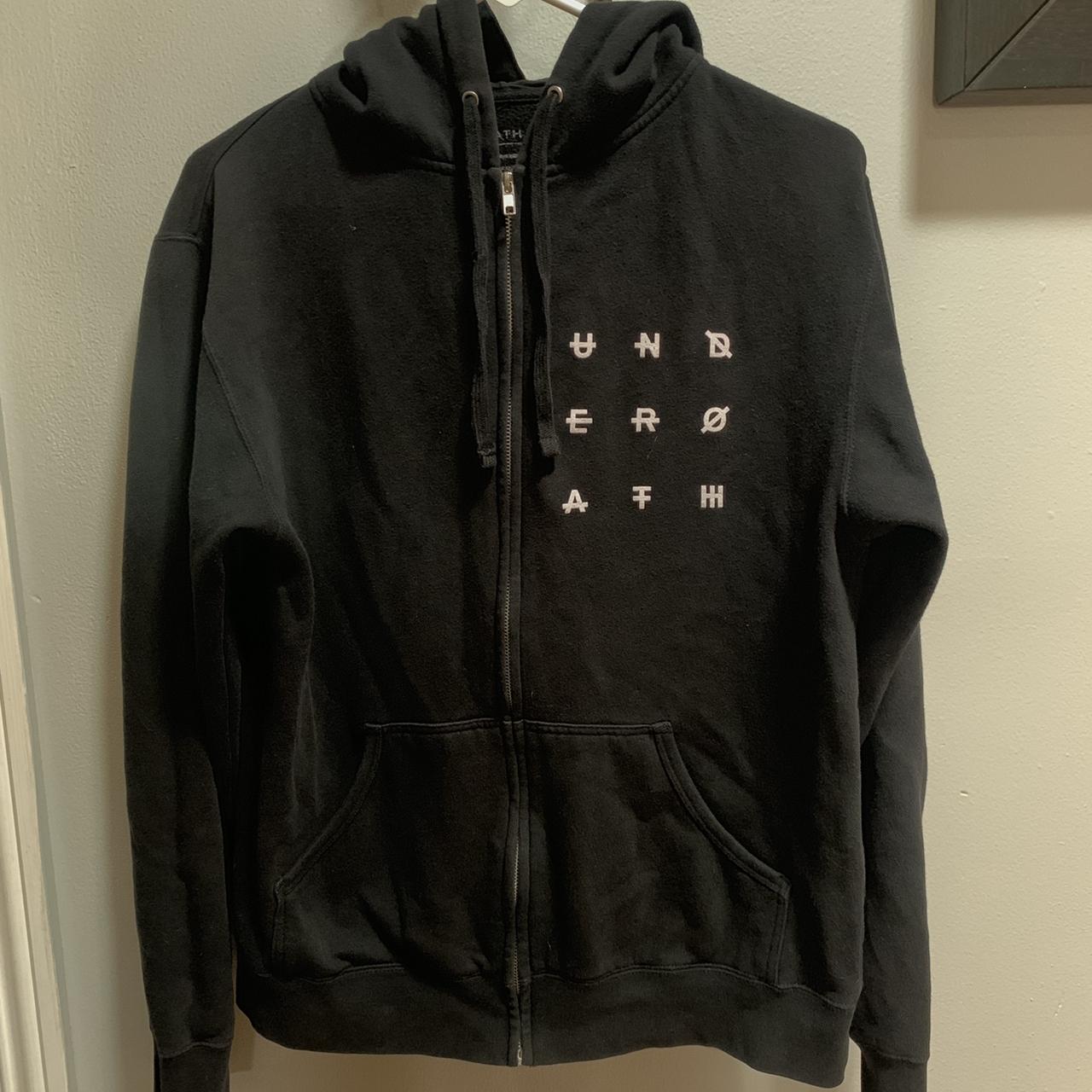 underoath zip up hoodie