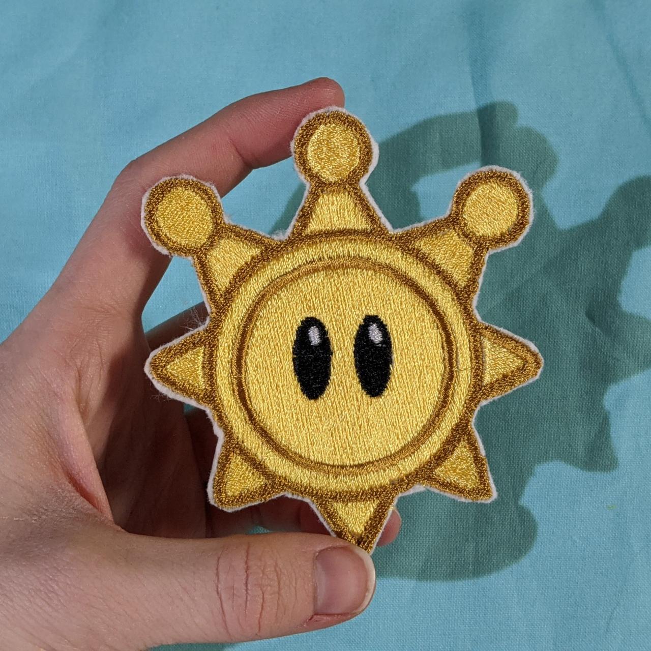 super mario sunshine shine sprite plush